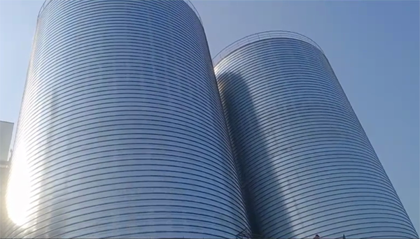 锦州2座混凝土高架卷板仓